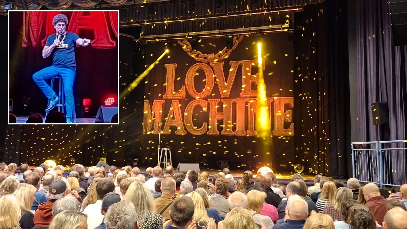 „Lovemachine“: 1001 Fans feiern Atze Schröder in Beverungen