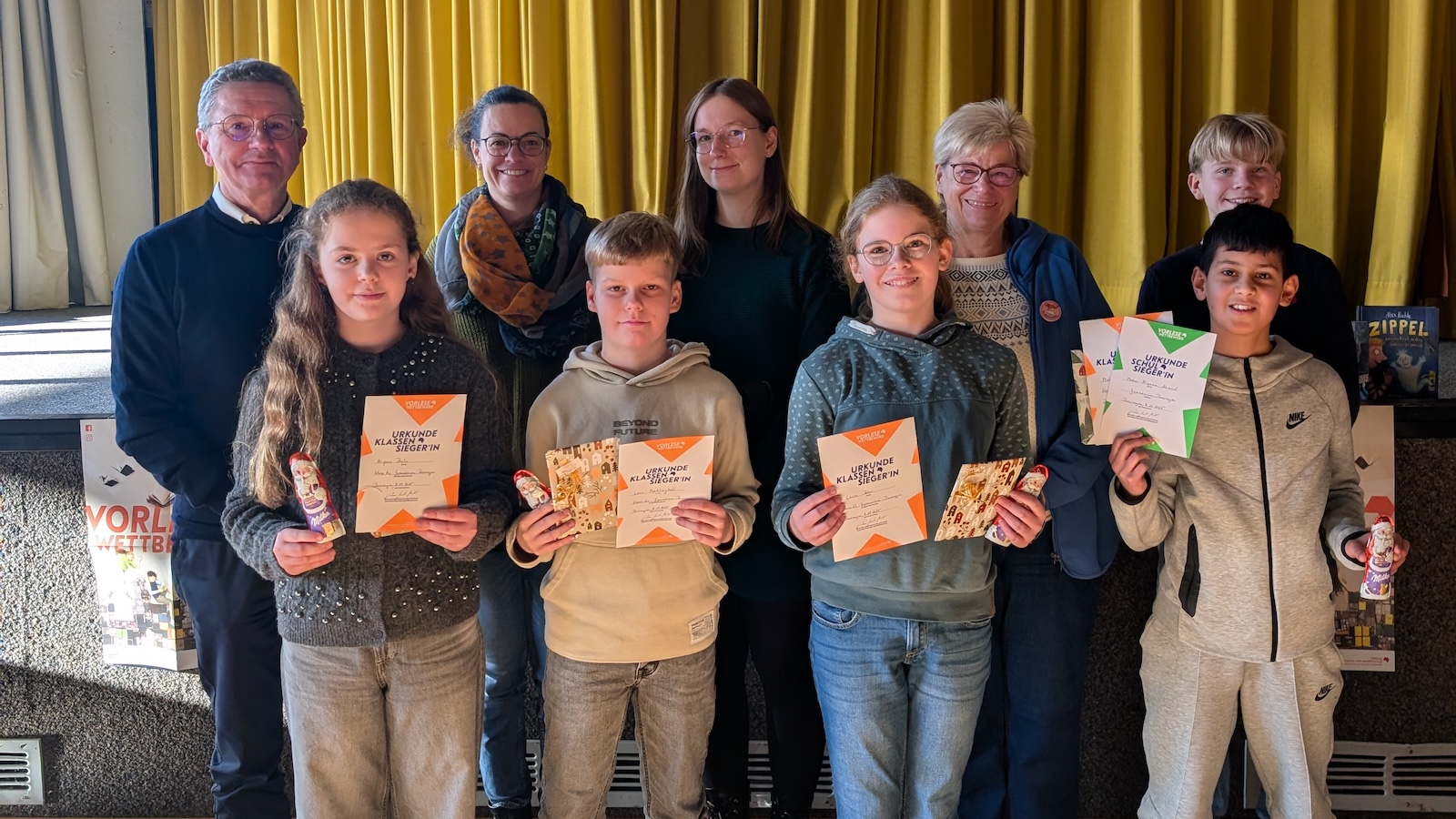 Beverunger Schüler zieht in den Kreisentscheid beim bundesweiten Vorlesewettbewerb