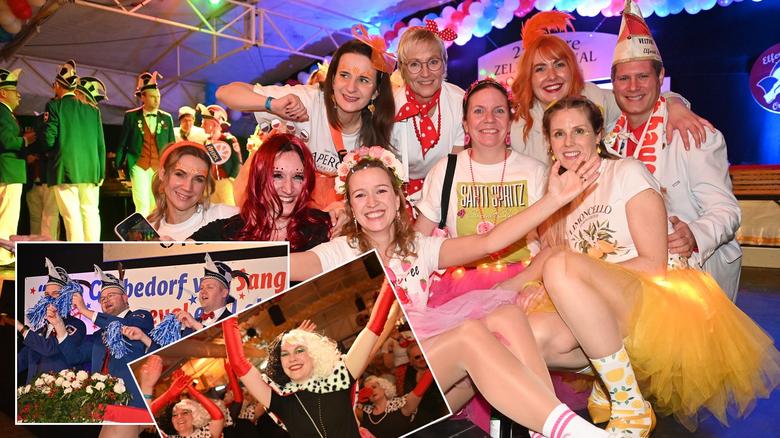 Büttenabend in Ovenhausen: 1111 Närrinnen und Narren feiern ausgelassen Karneval im Grubedorf